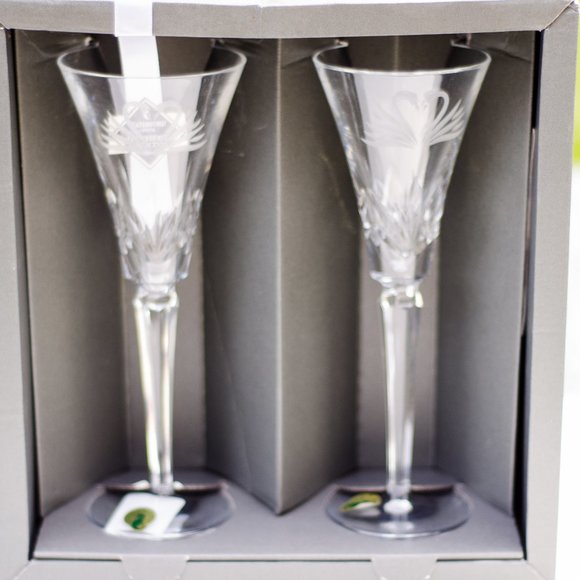 Waterford Crystal Bridal Chalices - Picture 2 of 5